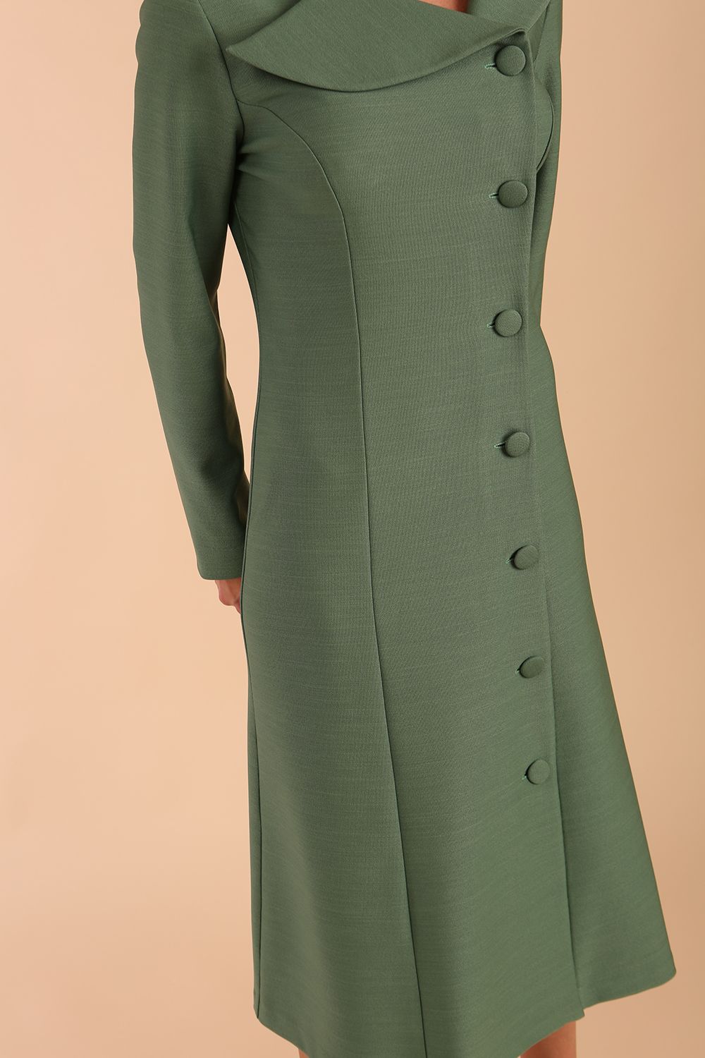 Long sleeve coat dress hotsell