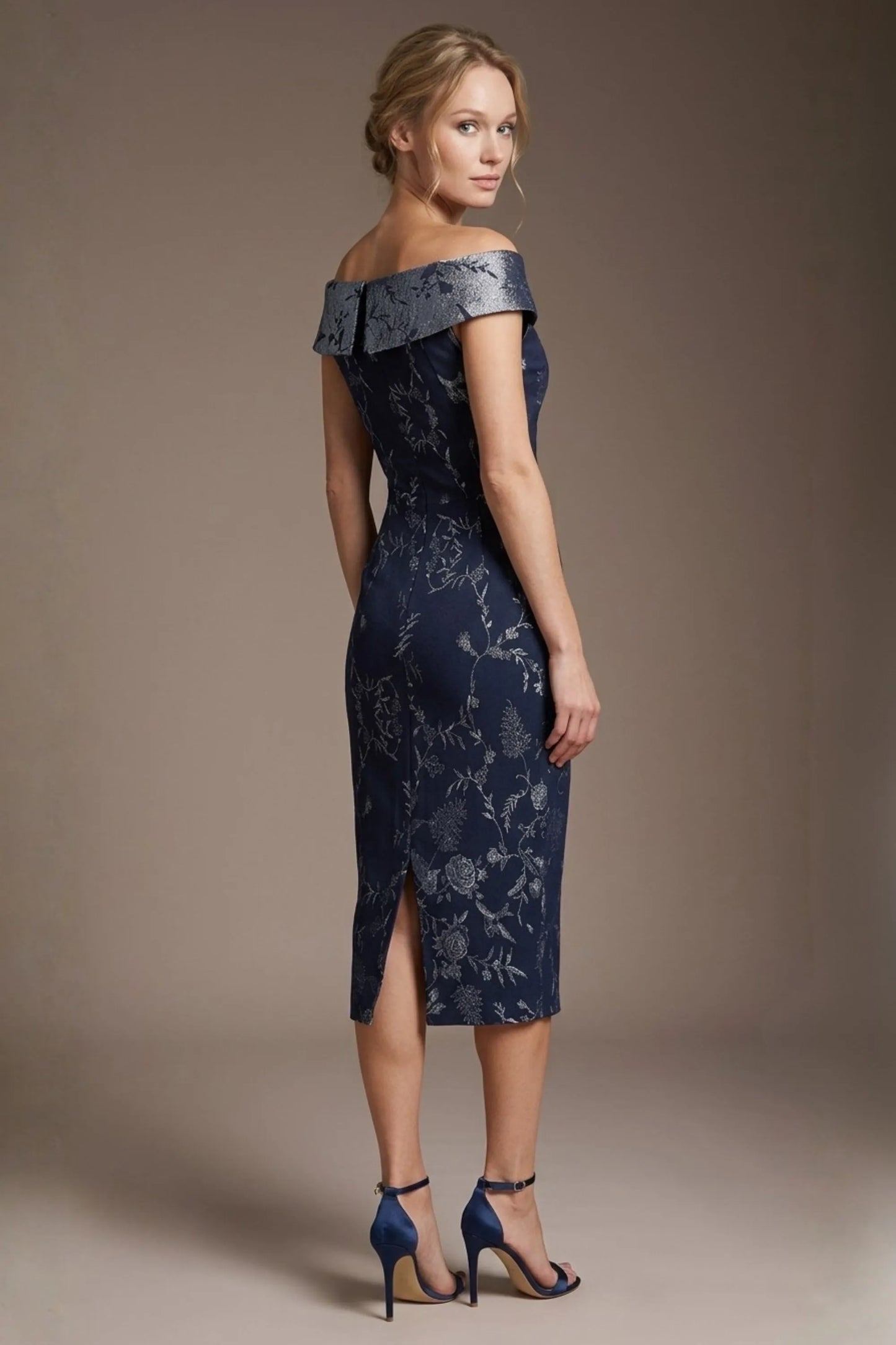 Florence Off Shoulder Pencil dress