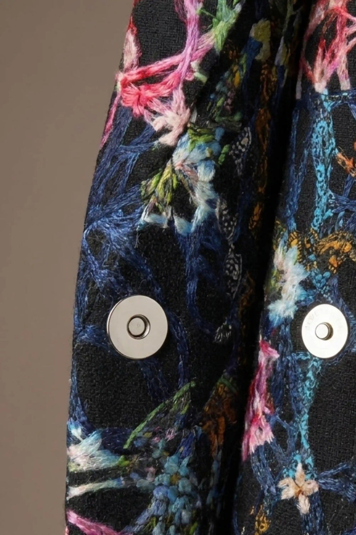 Brianca Floral Embroidered Coat