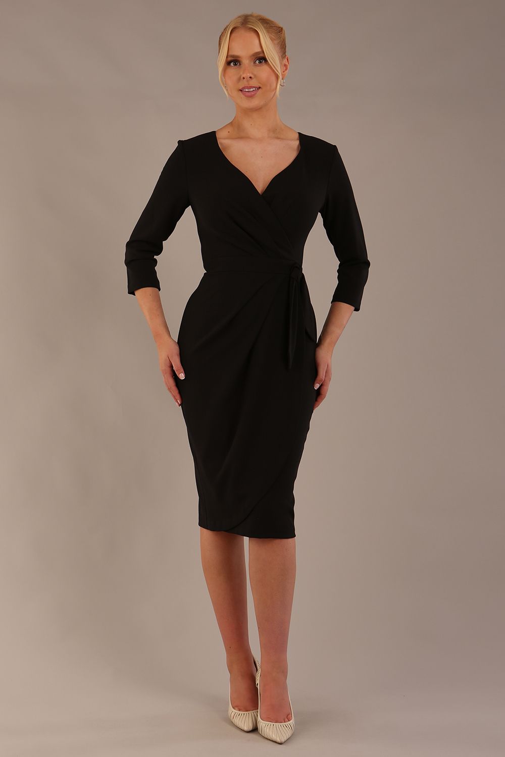 Elan Tie Tulip Dress