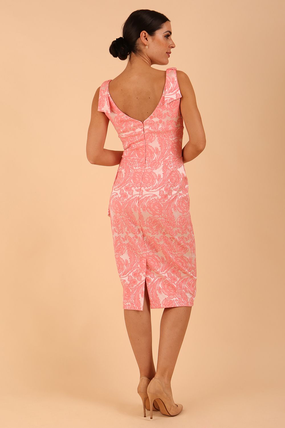 Malvern Floral Jacquard Dress