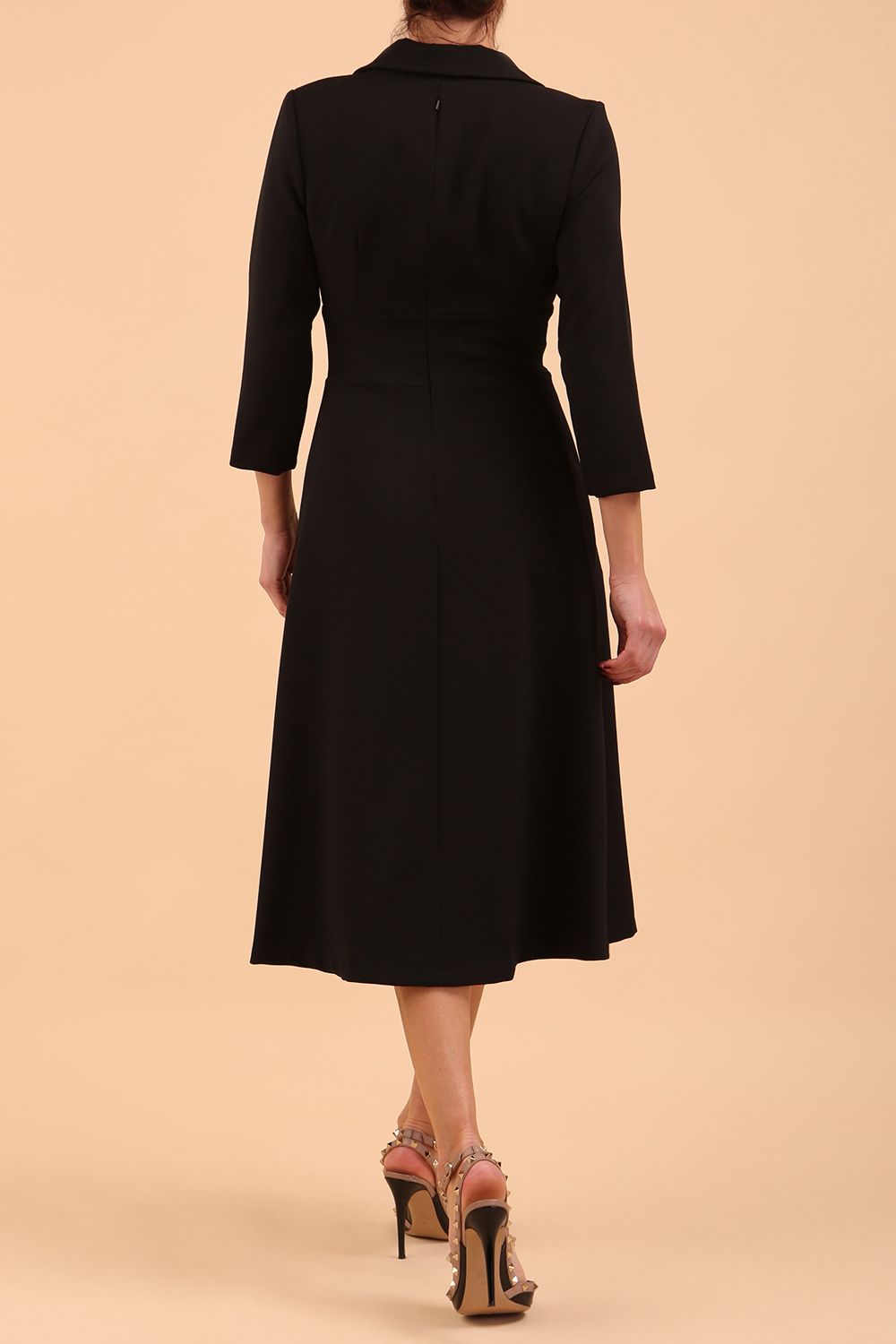Riviera Sleeved Swing Dress