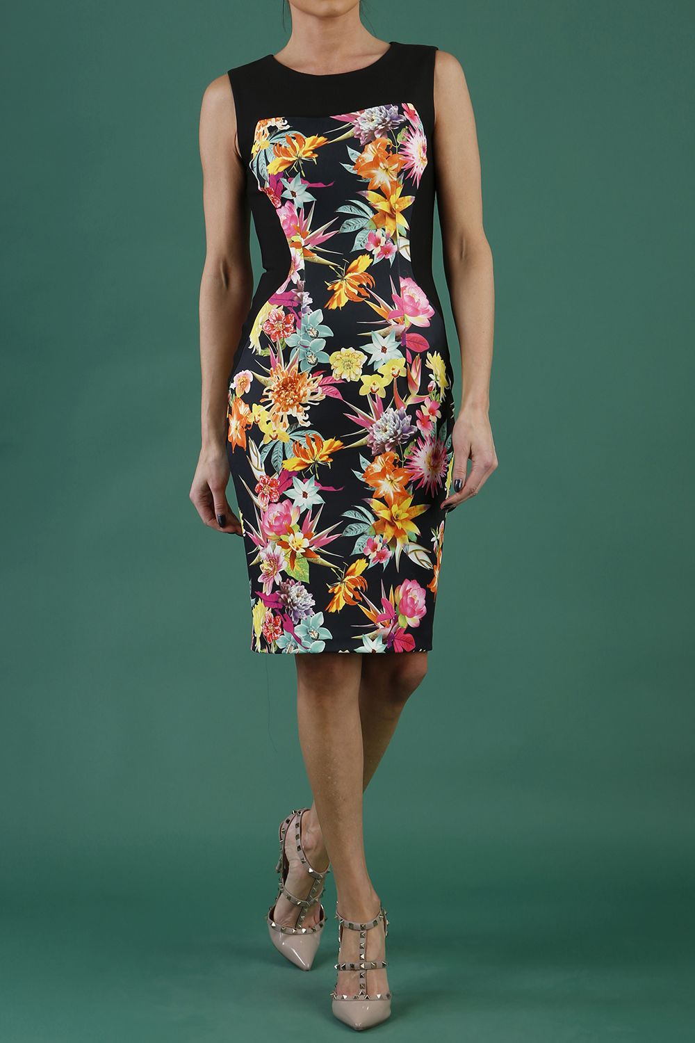 Rita Floral Print Dress