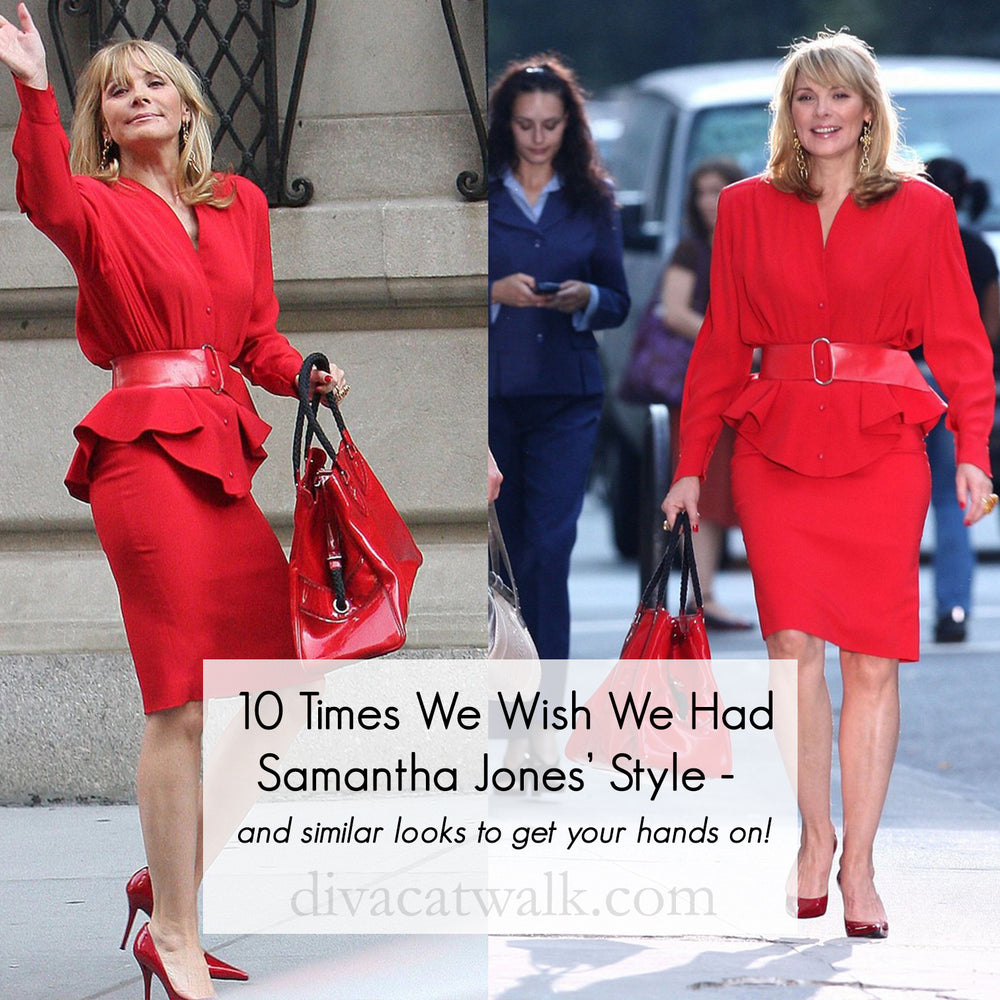 10 Times We Wish We Had Samantha Jones’ Style - and similar looks to get your hands on!