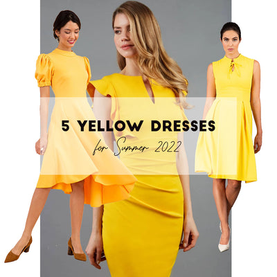 The 5 Yellow dresses for Summer 2022