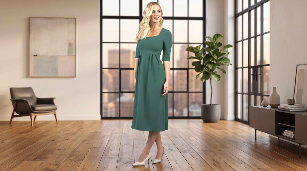 How Do You Style an A-Line Dress for Work?