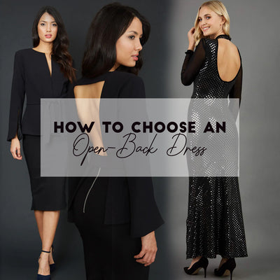 How to Choose an Open-Back Dress