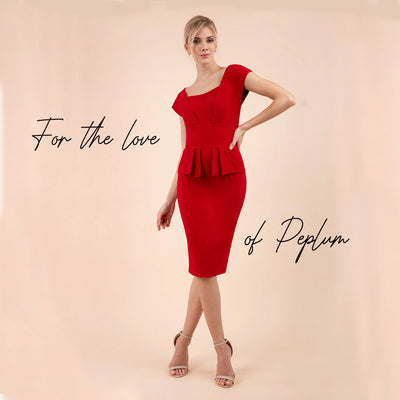 For the Love of Peplum - The History of Peplum and Our Favourite Designs