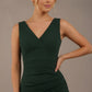 Banbury Sleeveless Pencil Dress (Deep Green)