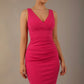 Banbury Sleeveless Pencil Dress (Fuchsia Pink)
