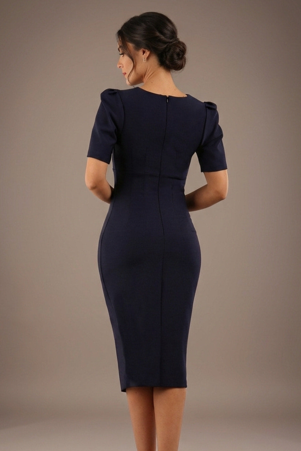 Seed Fitzrovia Short Sleeve Pencil Dress