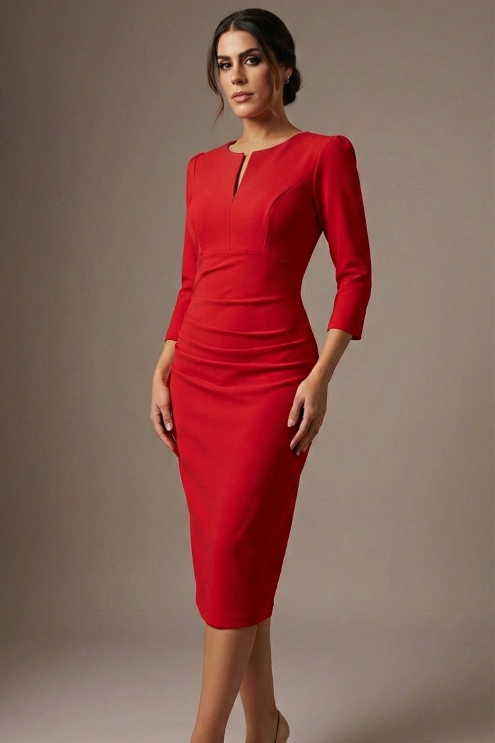 Seed Fitzrovia 3/4 Sleeve Pencil Dress 