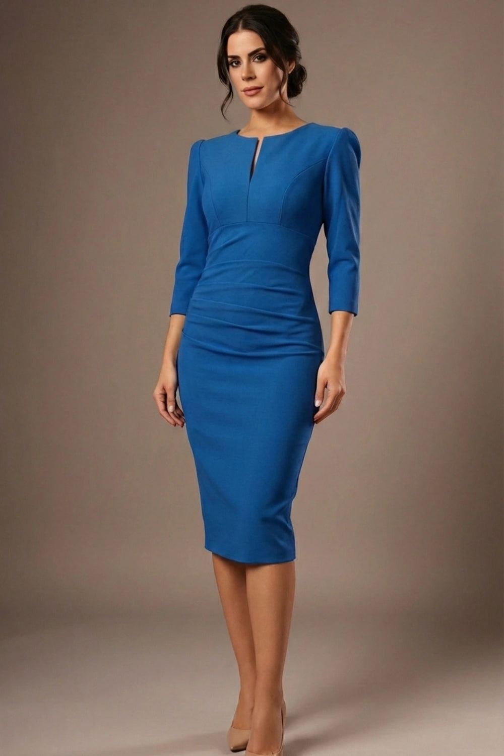 Seed Fitzrovia 3/4 Sleeve Pencil Dress 