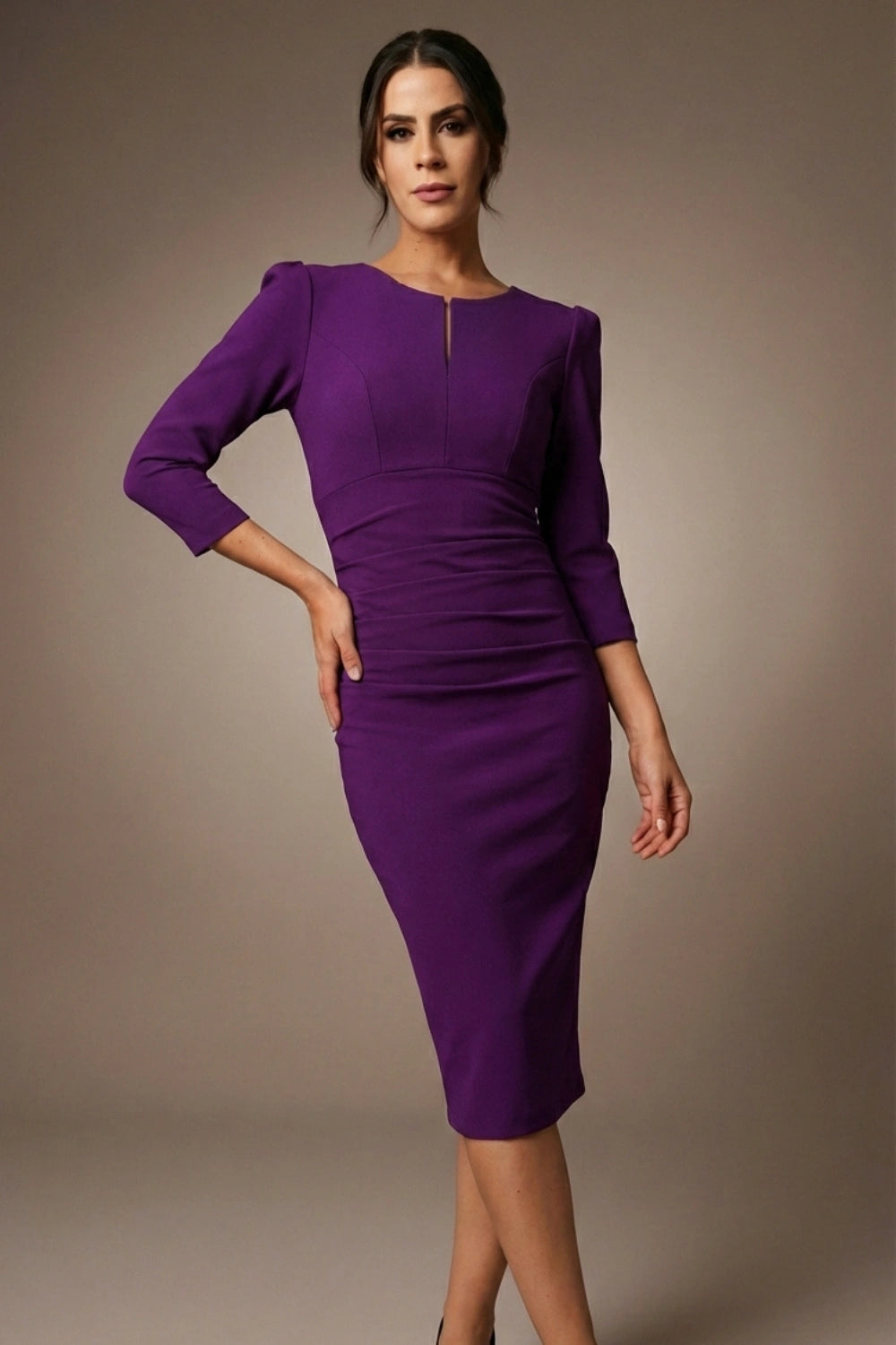 Seed Fitzrovia 3/4 Sleeve Pencil Dress 
