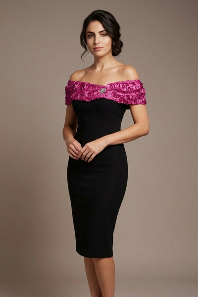 bodycon dress perth Cornelli – Glamorous Off-Shoulder Pencil Style Shipping delay Jan 20 - Feb 10