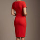 Donna Short Sleeved Pencil Dress