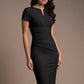 Donna Short Sleeved Pencil Dress