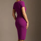 Donna Short Sleeved Pencil Dress