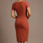 Donna Short Sleeved Pencil Dress