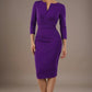 Donna 3/4 Sleeved Pencil Dress 