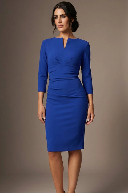 Donna 3/4 Sleeved Pencil Dress 