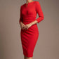 Donna 3/4 Sleeved Pencil Dress 