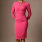 Donna 3/4 Sleeved Pencil Dress 
