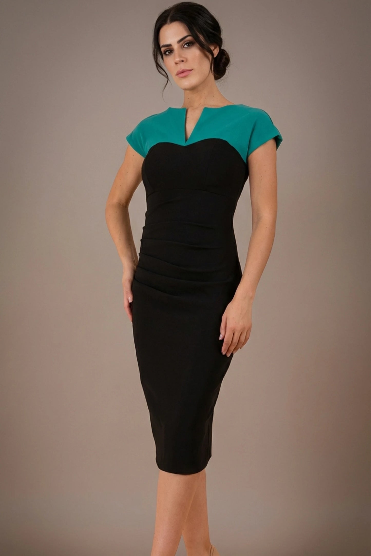 Bryony Contrast Dress 