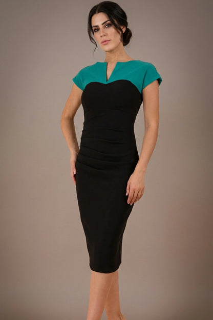 Bryony Contrast Dress 