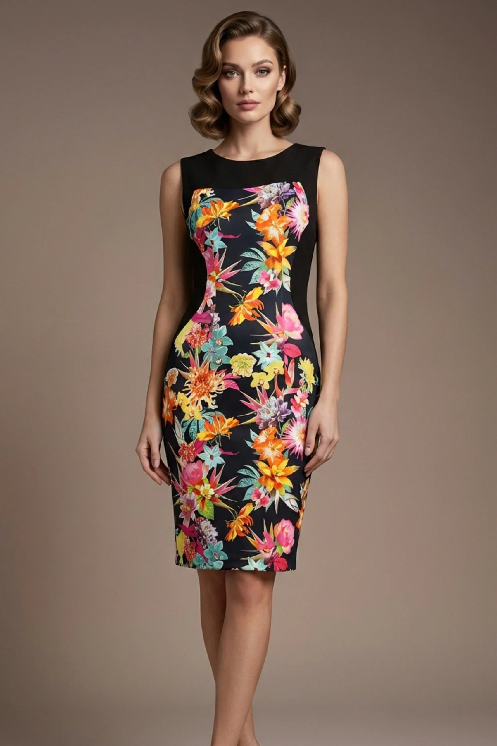 Rita Floral Print Dress 