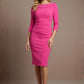York 3/4 Sleeve Pencil Dress 