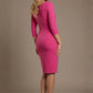 York 3/4 Sleeve Pencil Dress 