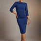 York 3/4 Sleeve Pencil Dress 