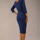 York 3/4 Sleeve Pencil Dress 