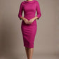 York 3/4 Sleeve Pencil Dress 