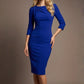 Seed Segovia Sleeved Pencil Dress 