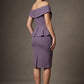 Moonlight Off Shoulder Peplum Dress 