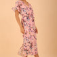 Carella Midi Navy Print Dress (FAB 15)