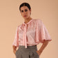 (PRE-ORDER) Puglia Pussybow satin Top