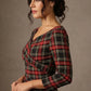 Horizon Tartan Stretch Pencil Dress 