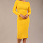 Faye Off Shoulder Long Sleeve Midi Dress