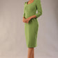 Seed Aurelia 3/4 Sleeve Knee Length Pencil Dress