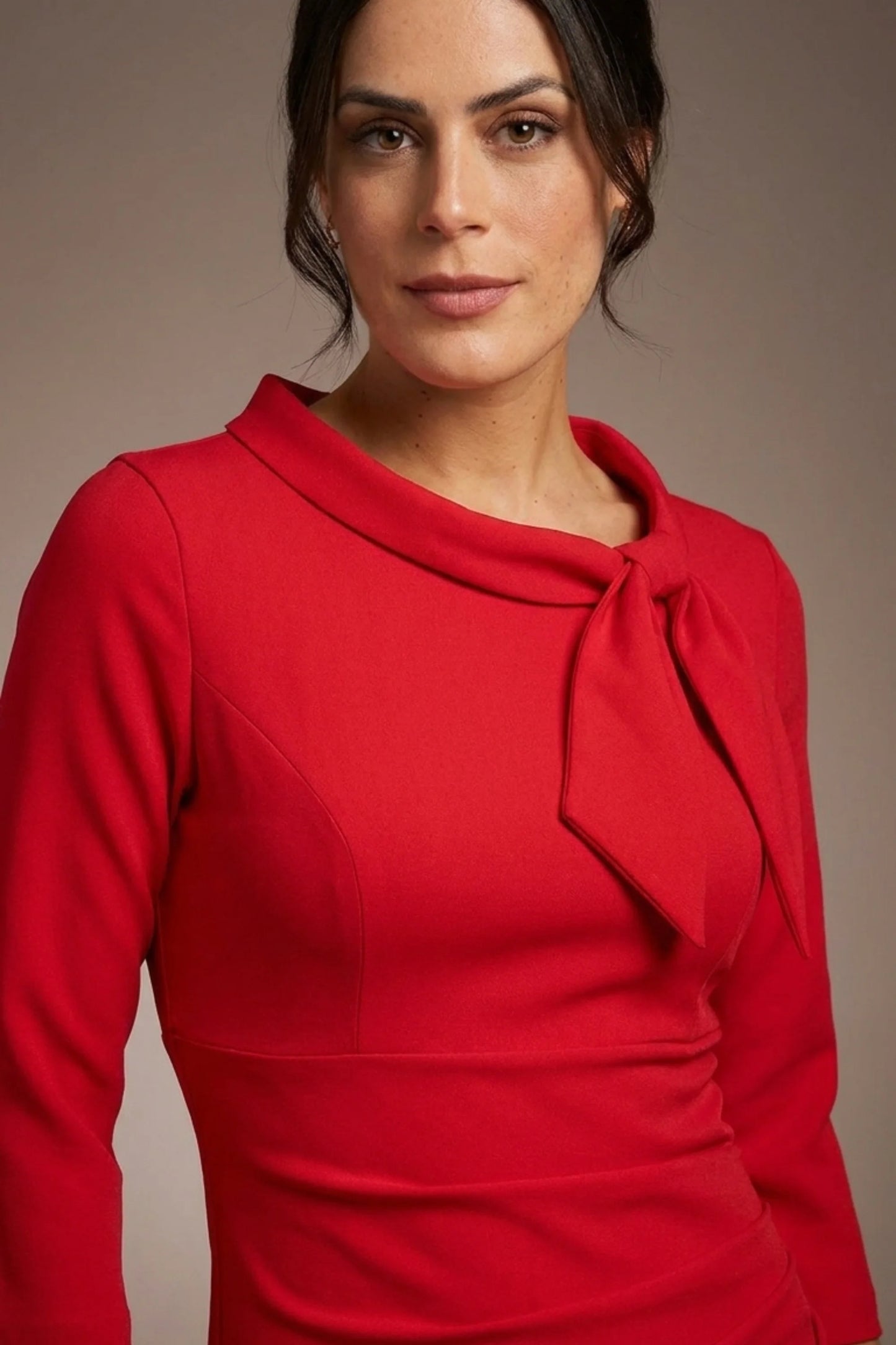 Juliette 3/4 Sleeve Knee Length Pencil Dress 