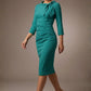 Juliette 3/4 Sleeve Knee Length Pencil Dress 