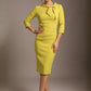 Juliette 3/4 Sleeve Knee Length Pencil Dress 
