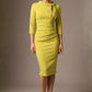 Juliette 3/4 Sleeve Knee Length Pencil Dress 