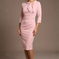 Juliette 3/4 Sleeve Knee Length Pencil Dress 