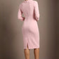 Juliette 3/4 Sleeve Knee Length Pencil Dress 