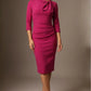 Juliette 3/4 Sleeve Knee Length Pencil Dress 