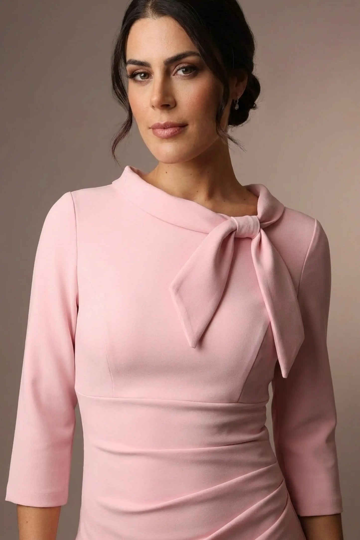 Juliette 3/4 Sleeve Knee Length Pencil Dress 